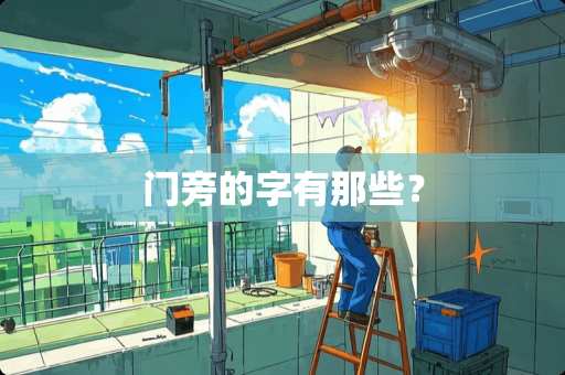 门旁的字有那些？