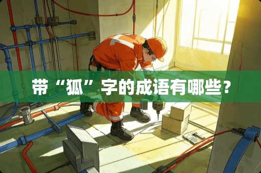 带“狐”字的成语有哪些？