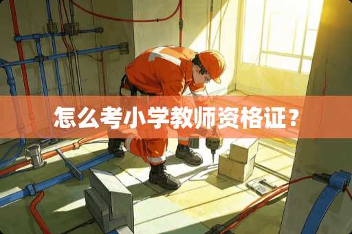 怎么考小学教师资格证？