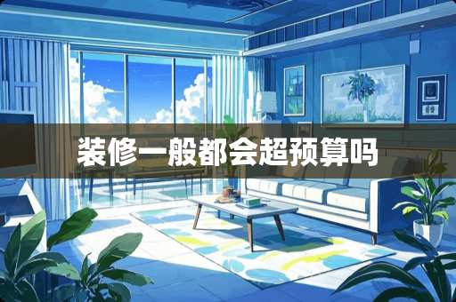 装修一般都会超预算吗