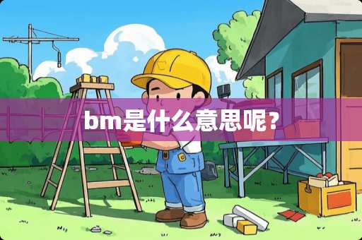 bm是什么意思呢? bm是什么意思呢?