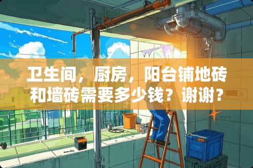 卫生间，厨房，阳台铺地砖和墙砖需要多少钱？谢谢？