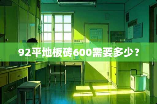 92平地板砖600需要多少？