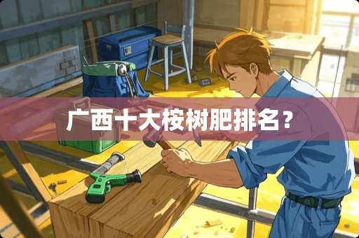 广西十大桉树肥排名？