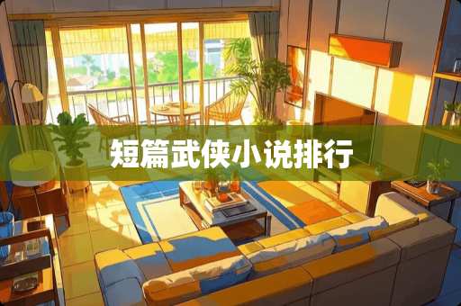 短篇武侠小说排行
