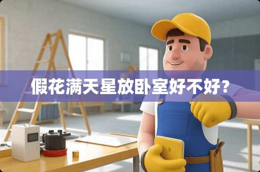 假花满天星放卧室好不好？