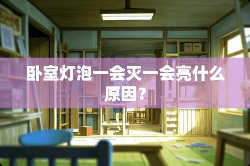 卧室灯泡一会灭一会亮什么原因？