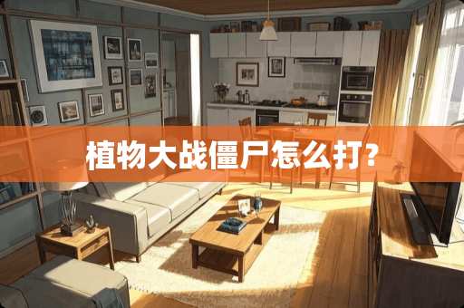 植物大战僵尸怎么打？