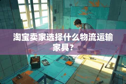 淘宝卖家选择什么物流运输家具？