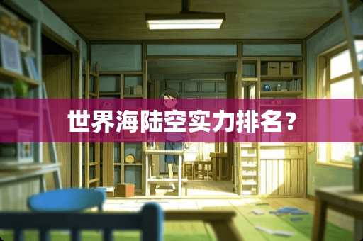 世界海陆空实力排名？
