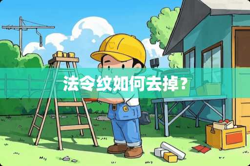 法令纹如何去掉？