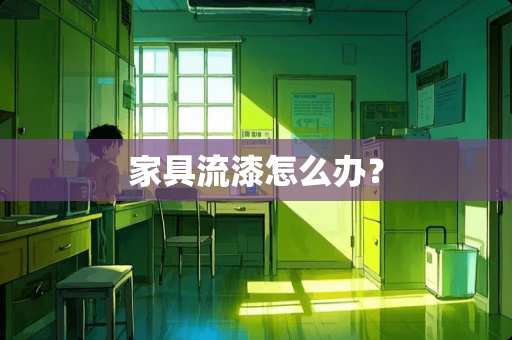 家具流漆怎么办？