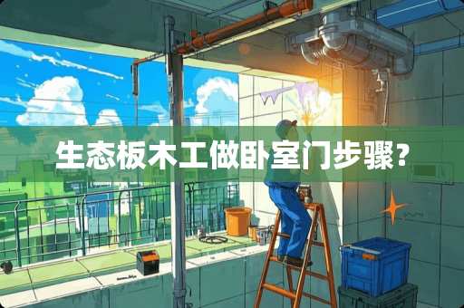 生态板木工做卧室门步骤？