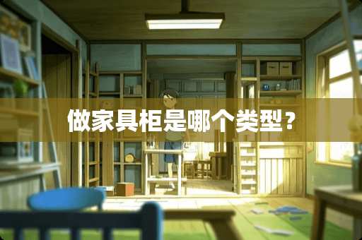 做家具柜是哪个类型？