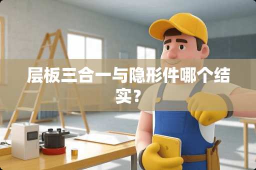 层板三合一与隐形件哪个结实？