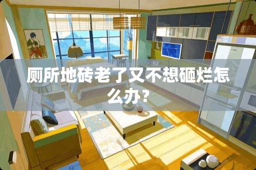 厕所地砖老了又不想砸烂怎么办？