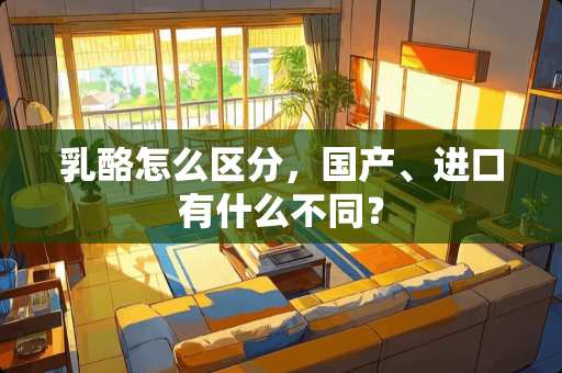 *酪怎么区分，国产、进口有什么不同？