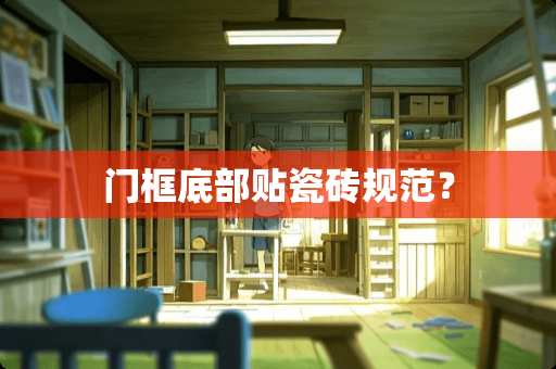 门框底部贴瓷砖规范？