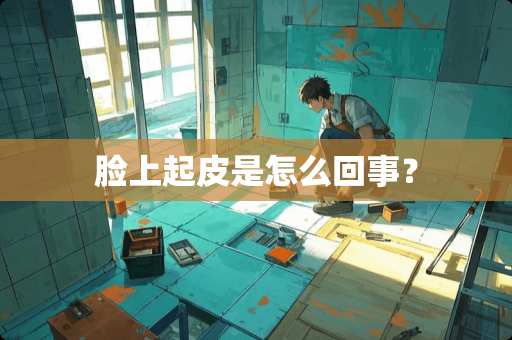 脸上起皮是怎么回事？