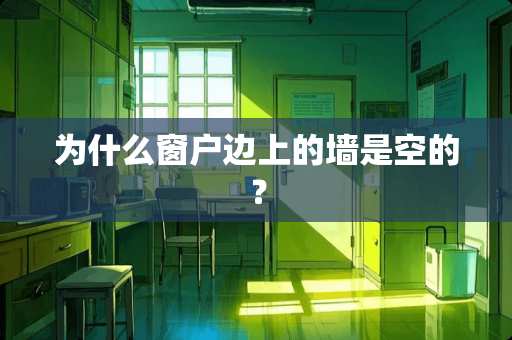 为什么窗户边上的墙是空的？