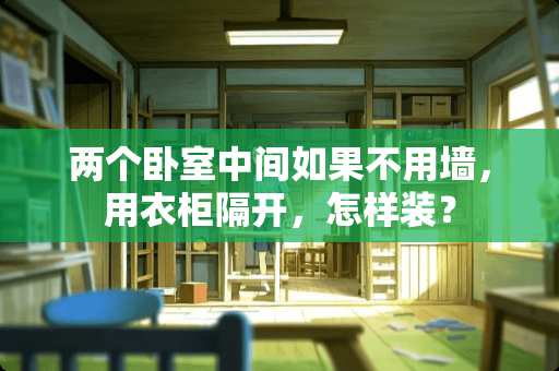 两个卧室中间如果不用墙，用衣柜隔开，怎样装？