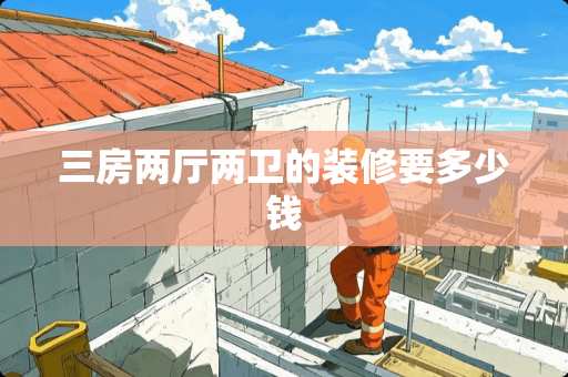 三房两厅两卫的装修要多少钱