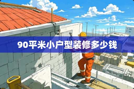 90平米小户型装修多少钱