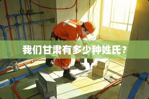 我们甘肃有多少种姓氏？