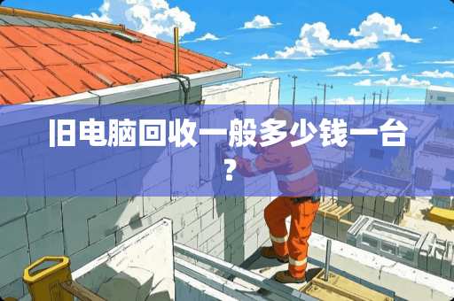 旧电脑回收一般多少钱一台？