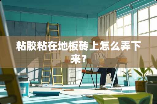 粘胶粘在地板砖上怎么弄下来？