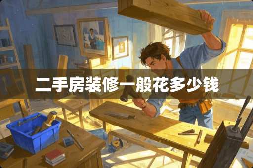 二手房装修一般花多少钱
