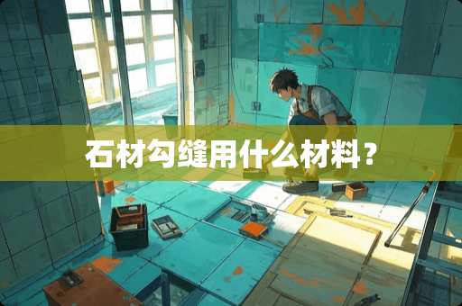 石材勾缝用什么材料？