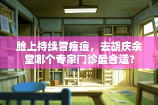 脸上持续冒痘痘，去胡庆余堂哪个专家门诊最合适？