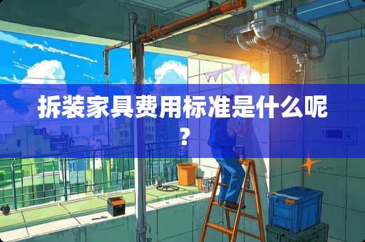 拆装家具费用标准是什么呢？