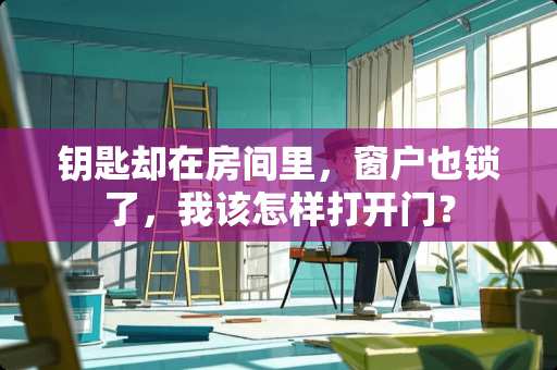 钥匙却在房间里，窗户也锁了，我该怎样打开门？