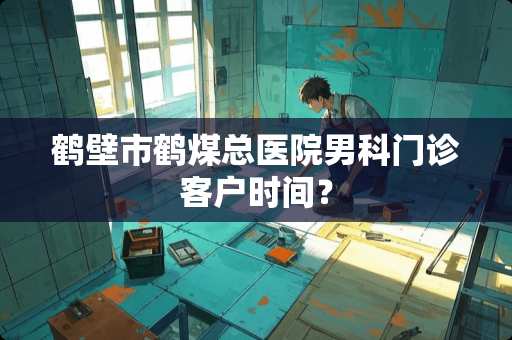 鹤壁市鹤煤总医院男科门诊客户时间？
