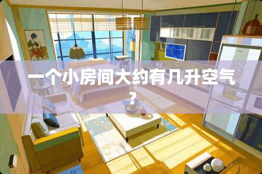 一个小房间大约有几升空气？