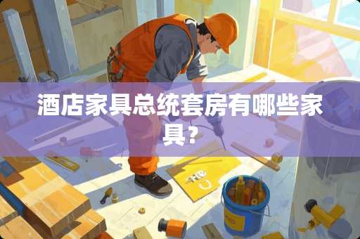 酒店家具总统套房有哪些家具？