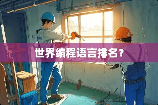 世界编程语言排名？