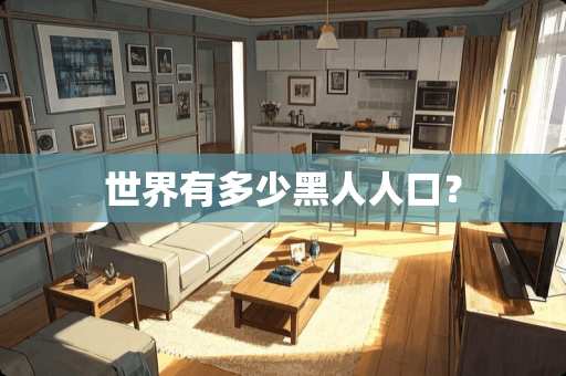 世界有多少黑人人口？
