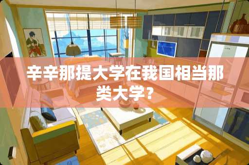 辛辛那提大学在我国相当那类大学？