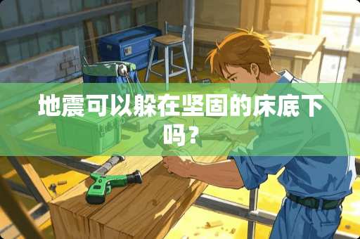 地震可以躲在坚固的床底下吗？