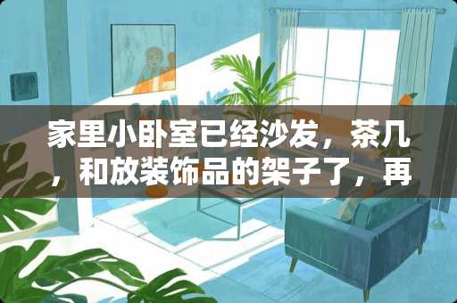 家里小卧室已经沙发，茶几，和放装饰品的架子了，再给沙发旁放个什么可以显得有品味？