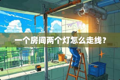一个房间两个灯怎么走线？