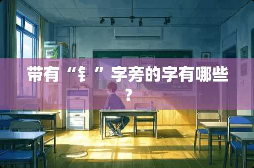 带有“钅”字旁的字有哪些？