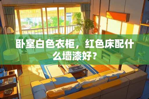 卧室白色衣柜，红色床配什么墙漆好？