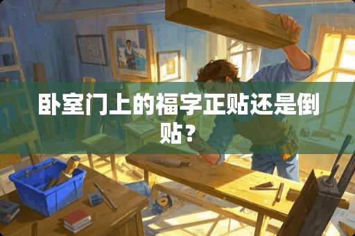 卧室门上的福字正贴还是倒贴？