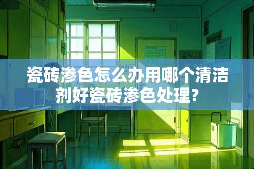 瓷砖渗色怎么办用哪个清洁剂好瓷砖渗色处理？