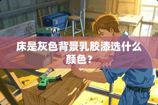 床是灰色背景乳胶漆选什么颜色？