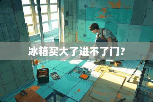 冰箱买大了进不了门？
